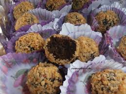 Boule De Chocolat Rapide Et Sans Cuisson Gateau Algerien Le Sucre Sale D Oum Souhaib