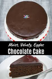 Eggless Chocolate Cake With Condensed Milk Spice Up The Curry Recipe Best Eggless Chocolate Cake Recipe Chocolate Cake Recipe Moist Egg Free Chocolate Cake
