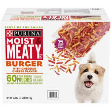 No, it won´t, but your dogs won´t mind. Purina Moist Meaty Dog Food Burger With Cheddar Cheese Flavor 6 Oz 60 Ct Sam S Club