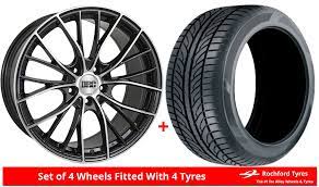 Alloy Wheels & Tyres Wider Rears 19