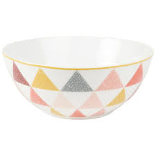 Maybe you would like to learn more about one of these? Saladier En Porcelaine Blanche Motifs Graphiques Maisons Du Monde Bowl Tableware Decor