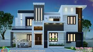 4 Bedroom 2555 Sq Ft Contemporary Home Design Kerala House Design Duplex House Design Contemporary House Design