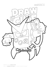 How To Draw Koala Nita Skin Brawl Stars Super Easy Drawing Tutorial With A Coloring Page Cute766