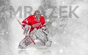 Robber and murderer from twente who killed along with his wife, anna, and son, jannes; Petr Mrazek Wallpaper Detroit Red Wings Nhl Hockey Hockey Mom