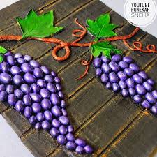 Grapes Clay Mural Best Out Of Waste Unique Wall Hanging Home Decor By Punekar Paper Flower Wall Decor Metal Flower Wall Decor Craft From Waste Material