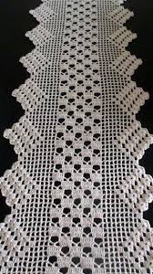 Caminho De Mesa Branco De Croche Caminho De Mesa De Croche Azulejos No Elo7 Vovo Francelina 38bd86 Caminho De Mesa De Croche Trilho Mesa Croche Toalha De Mesa Croche