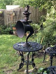 Diy Bluetooth Vintage Gramophone Backyard Decor Garden Project Www Maritimevintage Com Di Vintage Industrial Decor Diy Interior Design Projects Steampunk Decor