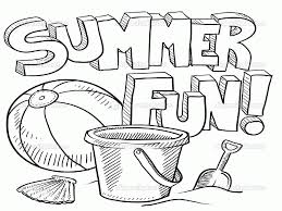 Happy holidays wreath coloring page. Preschool Summer Coloring Pages Best Coloring Page Site Coloring Home