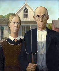 A valuable reference, this informative and entertaining volume presents a key to elucidating the symbolic worlds encountered in both the arts and the. Artdependence Symbolism Of The Pitchfork In Grant Wood S American Gothic