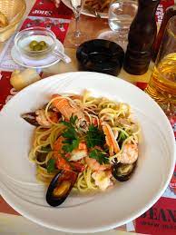 seafood pasta in lugano switzerland food seafood food good food