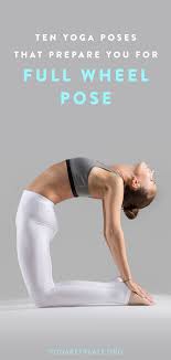 10 Yoga Poses That Prepare You For Full Wheel Pose Yoga Bridge Pose Yoga Poses Wheel Pose
