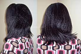 3 Weeks Post Relaxer Doing A Protein Treatment A Relaxed Gal