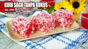 This black sesame kuih is actually originated from hong kong if not mistaken. Cara Buat Kuih Sagu Mudah Sedap Tanpa Kukus Tips Sagu Jernih Kuih Sagu Bronok Malina Lina Pg Youtube