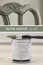 When It Comes To Diy Furniture Makeovers Magnolia Home By Joanna Gaines Chalk Style Paint In Olive Grove Is A Qu Magnolia Homes Magnolia Magnolia Homes Paint