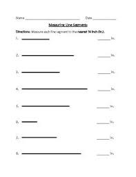 Measuring To The Nearest 1 4 Inch Practices Worksheets Measurements Unit Of Capacity