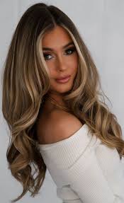 40 Ethereal Hair Colour Trends for the Spring-Summer Season : Ash Brown  with Pale Blonde Face Highlights