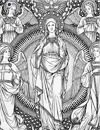 Jun 26, 2018 · oraciones a la virgen maría. Dibujo Para Colorear Relajante Virgen Maria Maria Y Los Angeles 5