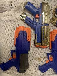 2 Zuru X-SHOT Chaos METEOR RXB-0060 Gold Plus 2 Adventure Force Sentry X2  Lot – St. Johns Institute (Hua Ming)