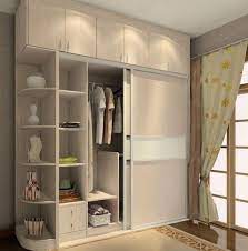 When looking for small bedroom decorating ideas, a simple solution is to create a shelf above the television for such equipment. Bedroom Closet Small Bedroom Wardrobe Ideas Trendecors