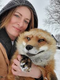 Finnegan Fox wanted to day "hi" to...