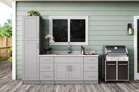 The next and probably most practical technique is to use a router. Ideal Cabinetry Adds Rustic Gray Color To Their Weatherstrong Outdoor Cabinetry Program