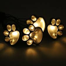 Maybe you would like to learn more about one of these? 4 Solar Cat Dog Animal Paw Foot Lights Garden Lantern Led Path Light Lamp Decor Landscape Walkway Lights Yard Garden Outdoor Living Items