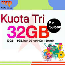 Untuk order bisa langsung contact kita di: Promo Paket Kuota Data 3 Tri 32gb Shopee Indonesia