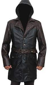 Assassin S Creed Jacob Frye S Syndicate Leather Trench Coat Costume In 2021 Leather Trench Coat High Quality Leather Jacket Coat