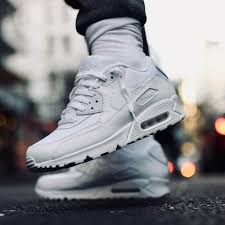 Nike Air Max 90 Triple White Sale Price 90 Retail 120 Free Shipping Use Code Sve25 At Checkout In 2020 Nike Air Max 90 Nike Air Nike Air Max