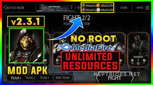 Mileena klassic the classic costume worn by mileena in her debut to the mk series back in mortal kombat 2. Mortal Kombat X Mod Apk V2 3 1 Unlimited Money Coins God Mod All Characters Unlocked No Root