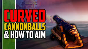 So, let's say we want to start with a cannonball going 300 m/s. Sea Of Thieves Curved Cannonballs And How To Aim Youtube