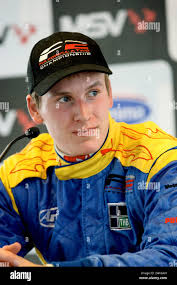 British Formula Two driver Henry Surtees of Barber Motorsports Team  pictured at the Formula Two race in Brands Hatch, Great Britain, 19 July  2009. 18-year-old Surtees died in a tragic accident during