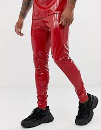 Check spelling or type a new query. Asos Design Rotes Vinyl Set Im Wetlook Asos