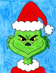 How To Draw The Grinch Art Projects For Kids The students mix the blue and yellow to create green and develop critical skills like fine and gross motor skills and color.