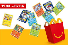 Mcdonald's pokemon cards canada are now available at participating locations. Ab Dem 11 Marz Vier Pokemon Sammelkarten In Jedem Happy Meal Nintendo Connect