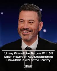 Kimmel's monologue reaches tens of millions