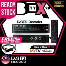 Menjual decoder siaran mytv cod jb. Beli Dekoder Mytv Full Set Pada Harga Terendah Lazada Com My