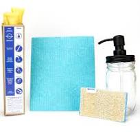Unscented Dishwashing Kit | Plastikfreies Spülmittel | (3, 6, oder 9  Kapseln) | Eteeshop - dein One-Stop-Zero-Waste-Shop