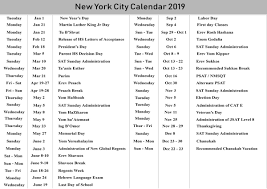 Nyc School Holidays Calendar 2019 2020 Nyc School Calendar In 2020 School Calendar School Holiday Calendar Homeschool Calendar