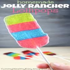 homemade jolly rancher lollipops