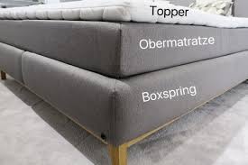 Boxspringmatratzen sind matratzen, die für die nutzung auf einem amerikanischen boxspringbett designt wurden. á… Boxspringbett Matratze Wechseln Vergleich 7 Matratzen