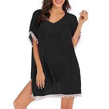 Check spelling or type a new query. Sayfut Sayfut Plus Size Swimwear Cover Ups Juniors Bathing Suit Cover Up Beach Bikini Wrap Swimsuit Dress Trim Kaftans Loose Beachwear Walmart Com Walmart Com