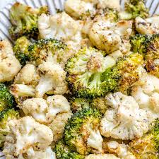 Preheat the oven to 400 degrees f. Roasted Broccoli Cauliflower With Parmesan Clean Food Crush