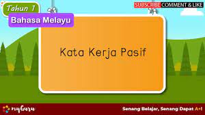 Mendarat kebalikan dari kata kerja aktif, kata kerja pasif adalah kata kerja yang berposisi sebagai korban dan. Kata Kerja Pasif