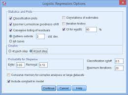 How To Perform A Binomial Logistic Regression In Spss Statistics Laerd Statistics