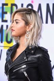 Ash blonde balayage on medium hair. Pin By Elfie C On M A M A S I T A Celebrity Hair Colors Hair Styles Selena Gomez Style