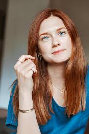 Redheads know their hair color isn't the only unique characteristic. Bonnie Wright Beautiful Blue Eyes And Red Hair Celebs