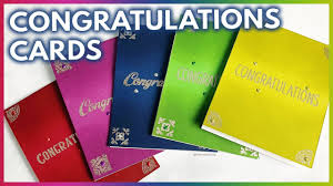 Explore professionally designed congratulation card templates to get you inspired, then choose one to remix and customize. Easy Diy Congratulations Cards For Any Occasion Youtube