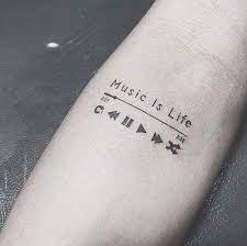 Maybe you would like to learn more about one of these? Nhá»¯ng Hinh XÄƒm Nhá» Ä'áº¹p Cho Nam Giá»›i Small Nice Tattoos For Guys Music Tattoo Designs Music Tattoos Pattern Tattoo