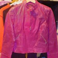 Nwot Raspberry Bandolino Leather Jacket Leather Jacket Jackets Bandolino
